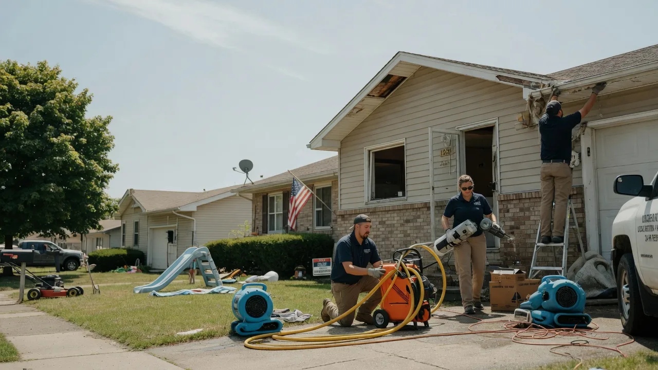 Water Damage Restoration in Houston, OH near me